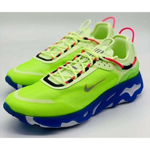 NEW Nike React Live Premium Barely Volt Hyper Royal CZ9081-700 Men’s Size Multi